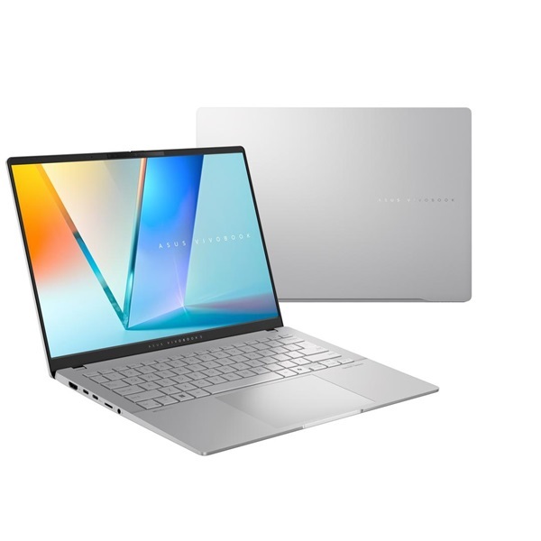 ASUS Notebook - CONS NB Vivobook S14 M5406KA-QD037 14" WUXGA OLED GL, Ryzen AI 7, 16GB, 1TB M.2, INT, NOOS, Ezüst