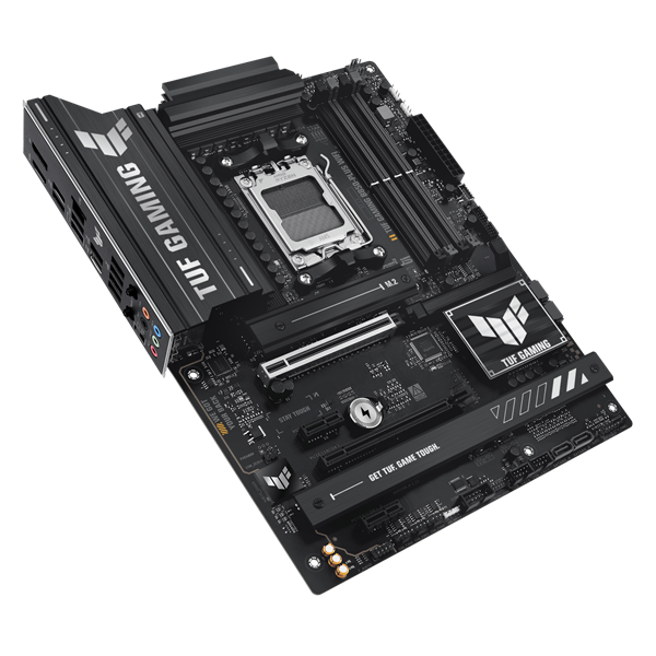 Asus Alaplap - AMD TUF GAMING B850-PLUS WIFI AM5 (B850, ATX, 4xDDR5 8000+MHz, 4xSATA3, 3x M.2, HDMI+DP)