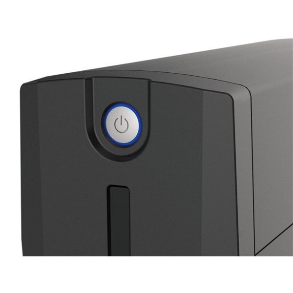 Conceptronic Szünetmentes 1000VA - ZEUS07ES (2x Schuko, line-interaktív, RJ45 vonalvédelem, HID USB, fekete)