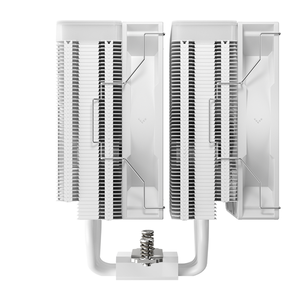 DeepCool CPU Cooler - AG620 WH ARGB V2 (29,4 dB; max, 115,32 m3/h; 4pin csatlakozó, 6 db heatpipe, 12cm, PWM, fehér)