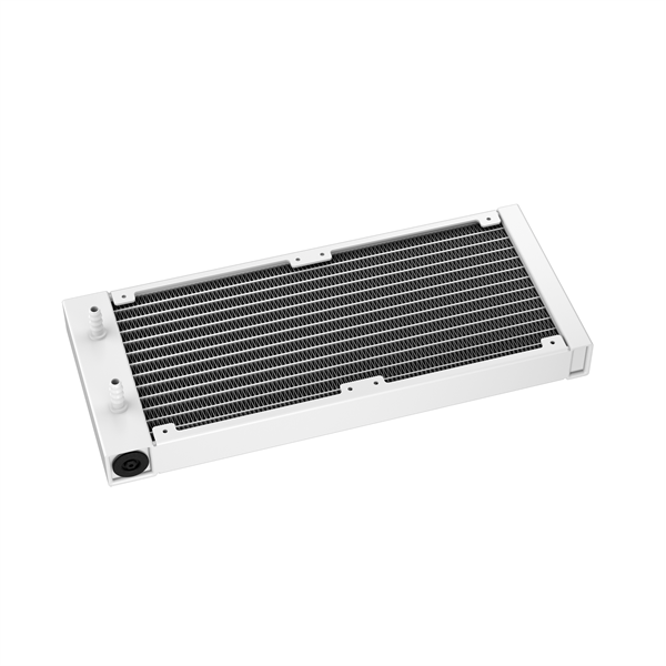 DeepCool CPU Water Cooler - LE240 WH V2 (max 31,6dB; max. 128,93 m3/h; 2x12cm, A-RGB LED, fehér)