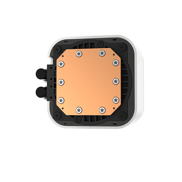 DeepCool CPU Water Cooler - LQ360 WH (max 21dB; max. 122,39 m3/h; 3x12cm, LED kijelző, fehér)