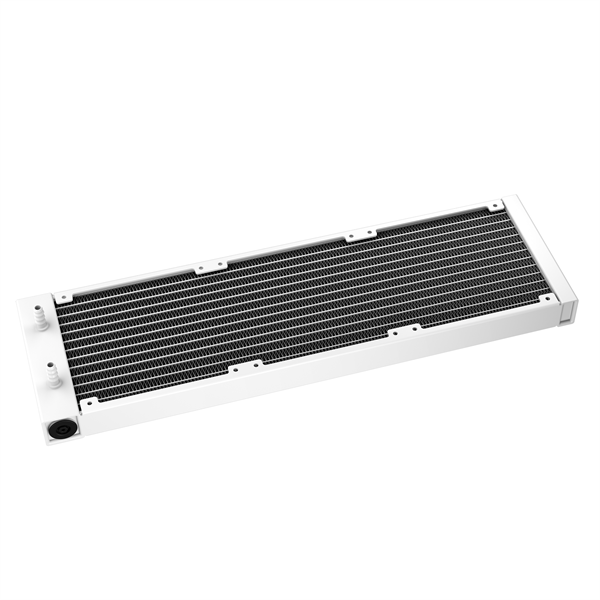 DeepCool CPU Water Cooler - LQ360 WH (max 21dB; max. 122,39 m3/h; 3x12cm, LED kijelző, fehér)