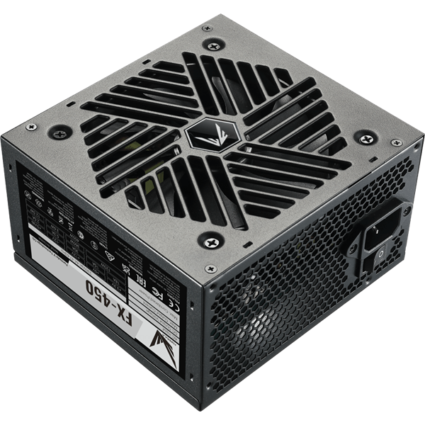Formula Tápegység 450W - FX-450 (80% hatásfok, Passzív PFC, 12cm)
