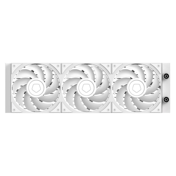 ID-Cooling CPU Water Cooler - FX360 LCD PE WHITE (34.3dB; max.150,78 m3/h; 3x12cm, fehér)