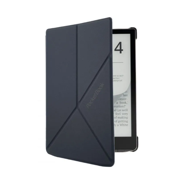POCKETBOOK e-book tok - PB743 INKPad4 (InkPad 4/InkPad Color 2, InkPad Color 3) ORIGAMI gyári Tok Fekete