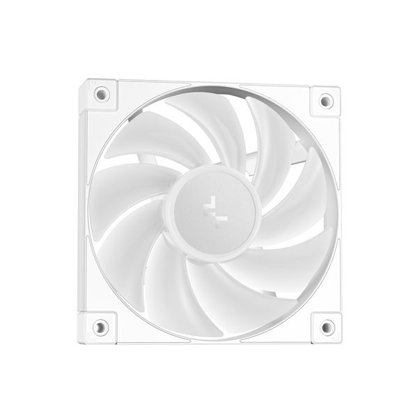 DeepCool CPU Water Cooler - LP360 WH (max 21dB; max. 122,39 m3/h; 3x12cm, LED kijelző, fehér)