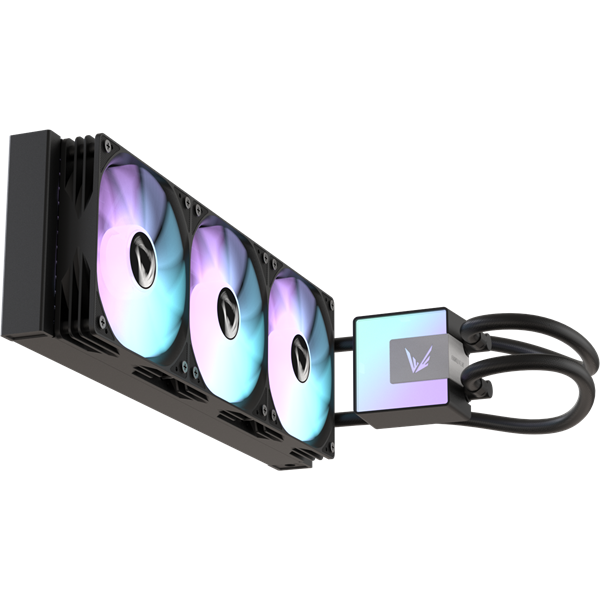 Formula CPU Water Cooler - Ice Jet Glow 360 BK (3x12cm, ARGB LED, fekete)