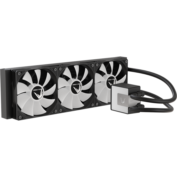 Formula CPU Water Cooler - Ice Jet Glow 360 BK (3x12cm, ARGB LED, fekete)