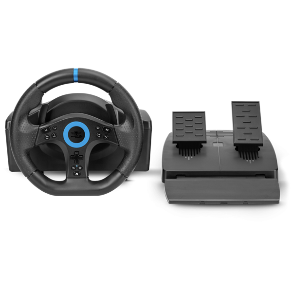 Spirit of Gamer Kormány - RACE WHEEL PRO 5 (kormány+pedálok, PC / PS4/5 / XBOX X/S/One kompatibilis, fekete)