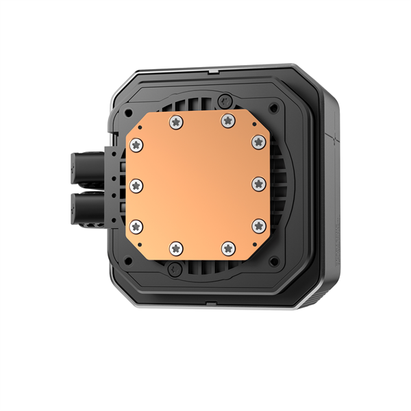 DeepCool CPU Water Cooler - SPARTACUS 420 (32,69dB max;. 191,13 m3/h; 3x14cm, LED kijelzõ, fekete)