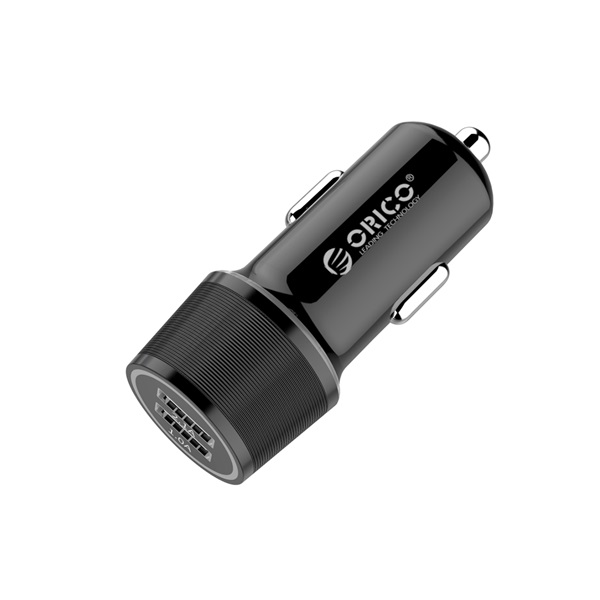 ORICO autós töltõ - UCC-2U-BK (Szivargyújtós, USB-A+USB-C, fekete)