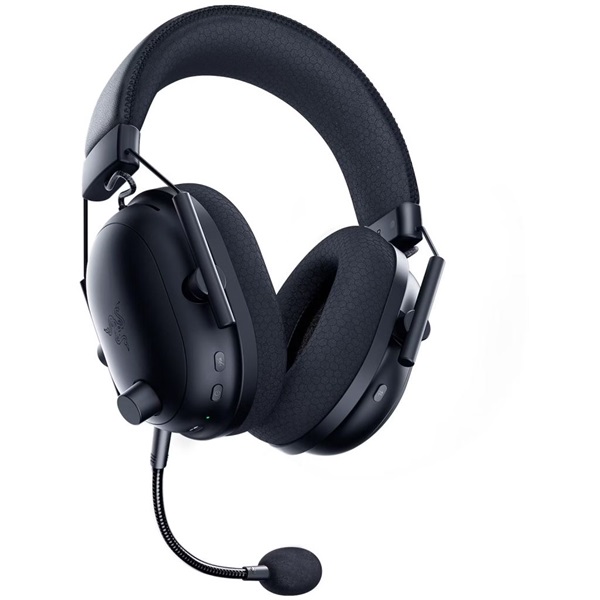 Razer Fejhallgató - Blackshark V2 Pro (Bluetooth, mikrofon, hangerõszabályzó, fekete)