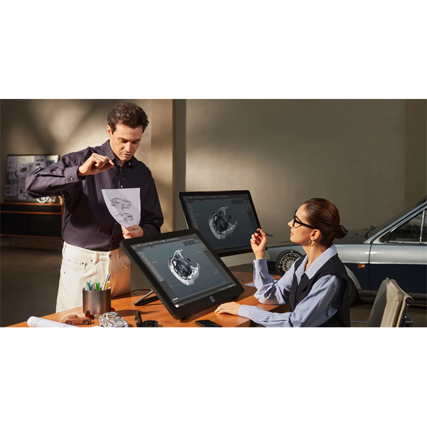 XP-PEN Grafikus kijelzõ - Artist 27 Pro (Gen 2) 4K (23,8", IPS, 16:9, 4K, 120Hz, 5080 LPI, PS 16k, 220 RPS, ACK05)