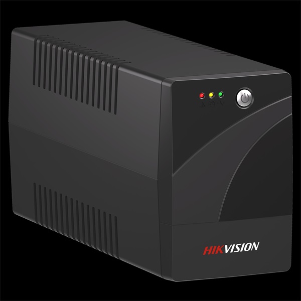 Hikvision Szünetmentes 1200VA - DS-UPS1200-R (2 Schuko, line-interaktív, fekete)