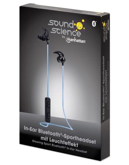 Manhattan Fülhallgató -  Bluetooth 4.0 vezetéknélküli, mikrofon, hangerõszabályzó, színes