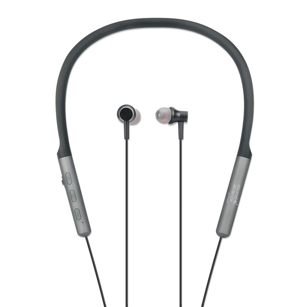 Manhattan Fülhallgató -  Bluetooth 5.0 + EDR vezetéknélküli, mikrofon, hangerõszabályzó, neckband, Fekete