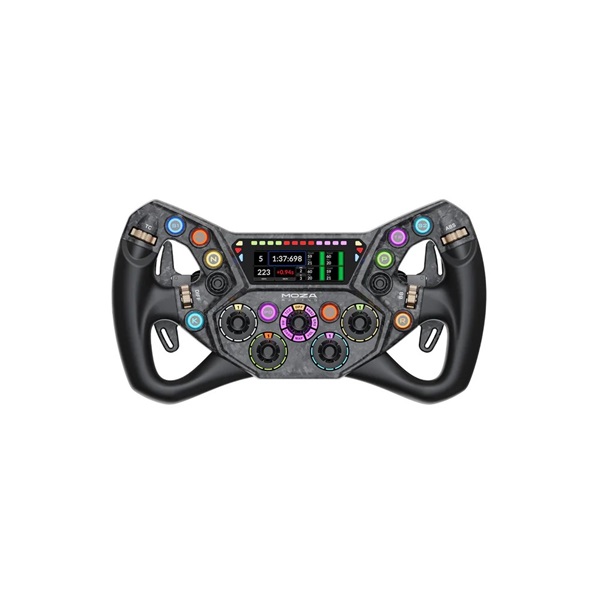Moza Racing kiegészítõ - KS PRO Kormánykerék (Dual Clutch, RGB, 2,99 inch kijelzõ, 300mm)
