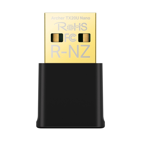 TP-Link Hálózati Adapter WiFi AX1800 - Archer TX20U Nano (USB2.0; 574Mbps 2.4Ghz + 1201Mbps 5Ghz; WiFi6)