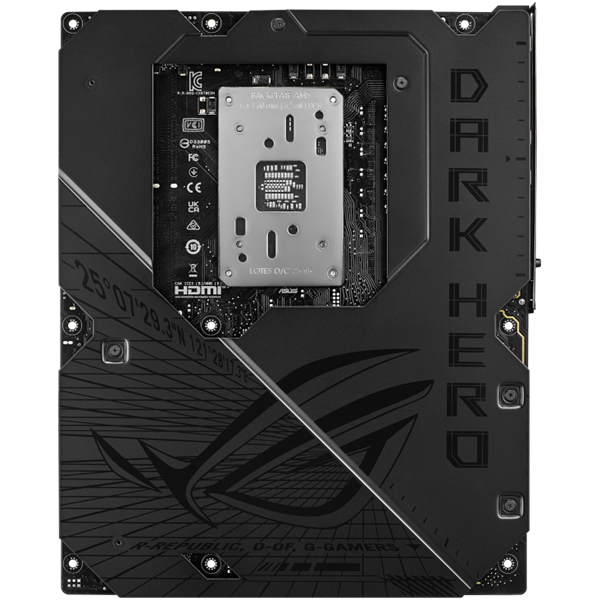 Asus Alaplap - AMD ROG CROSSHAIR X870E DARK HERO AM5 (X870E, ATX, 4xDDR5 8600+MHz, 4xSATA3, 5x M.2, HDMI+2xUSB4)