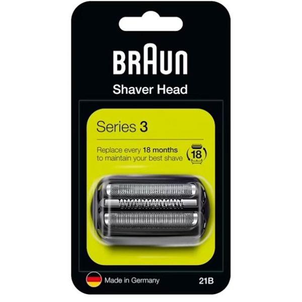 Braun Borotvafej - 21B (cserefej, kompatibilis a Braun Series 3 sorozattal)