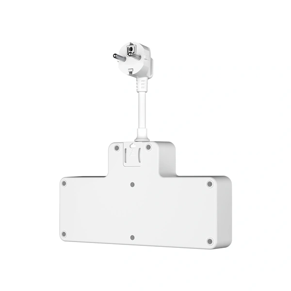 S-Link Túlfeszültségvédõ - PRZ08 (15cm, 210 Joule, USB-A, 2xType-C, 16A, 3.4A/5V, 3680W, 4db schuko, fehér)